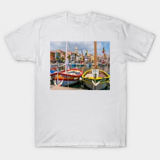 Sanary Harbour, South of France T-Shirt